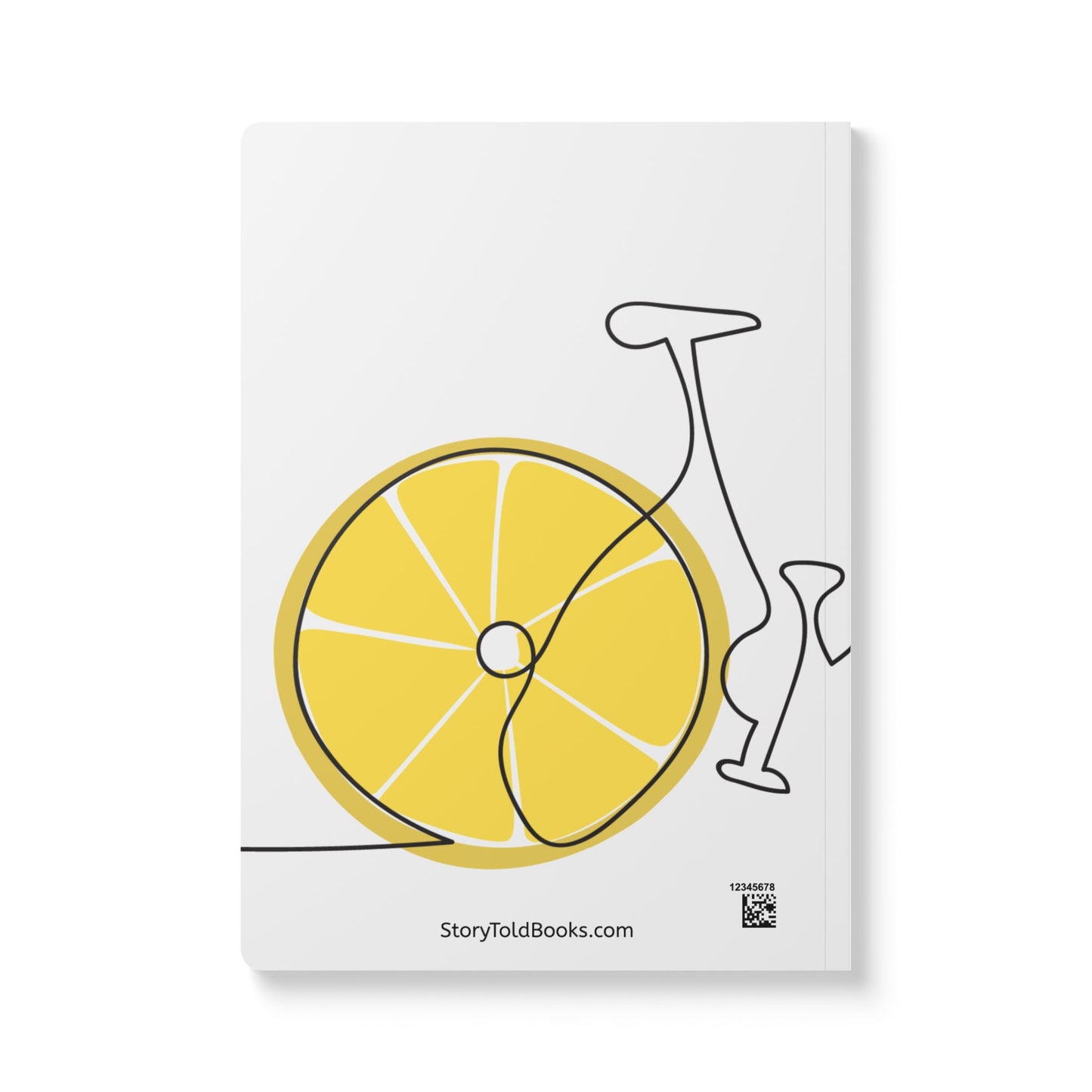 Bicycle Softcover Journal (with Inside Prints)