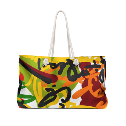 Squiggly Weekender Bag by Chris Thompkins