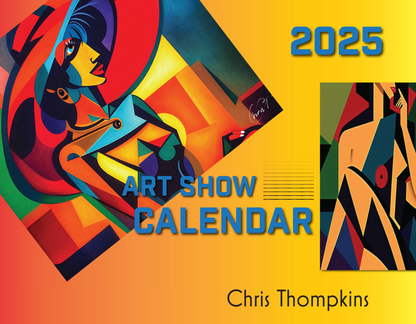 Abstract Inspirations: 2025 Art Show Calendar